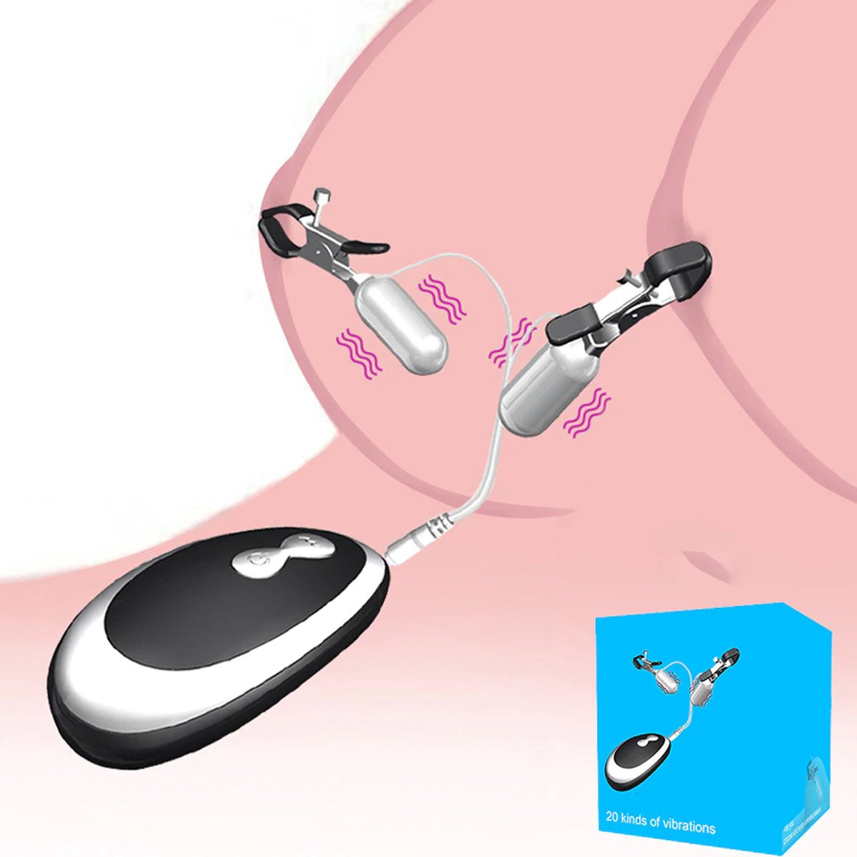 Vibrerende Tepelklemmen