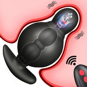 Vibrerende opblaasbare buttplug