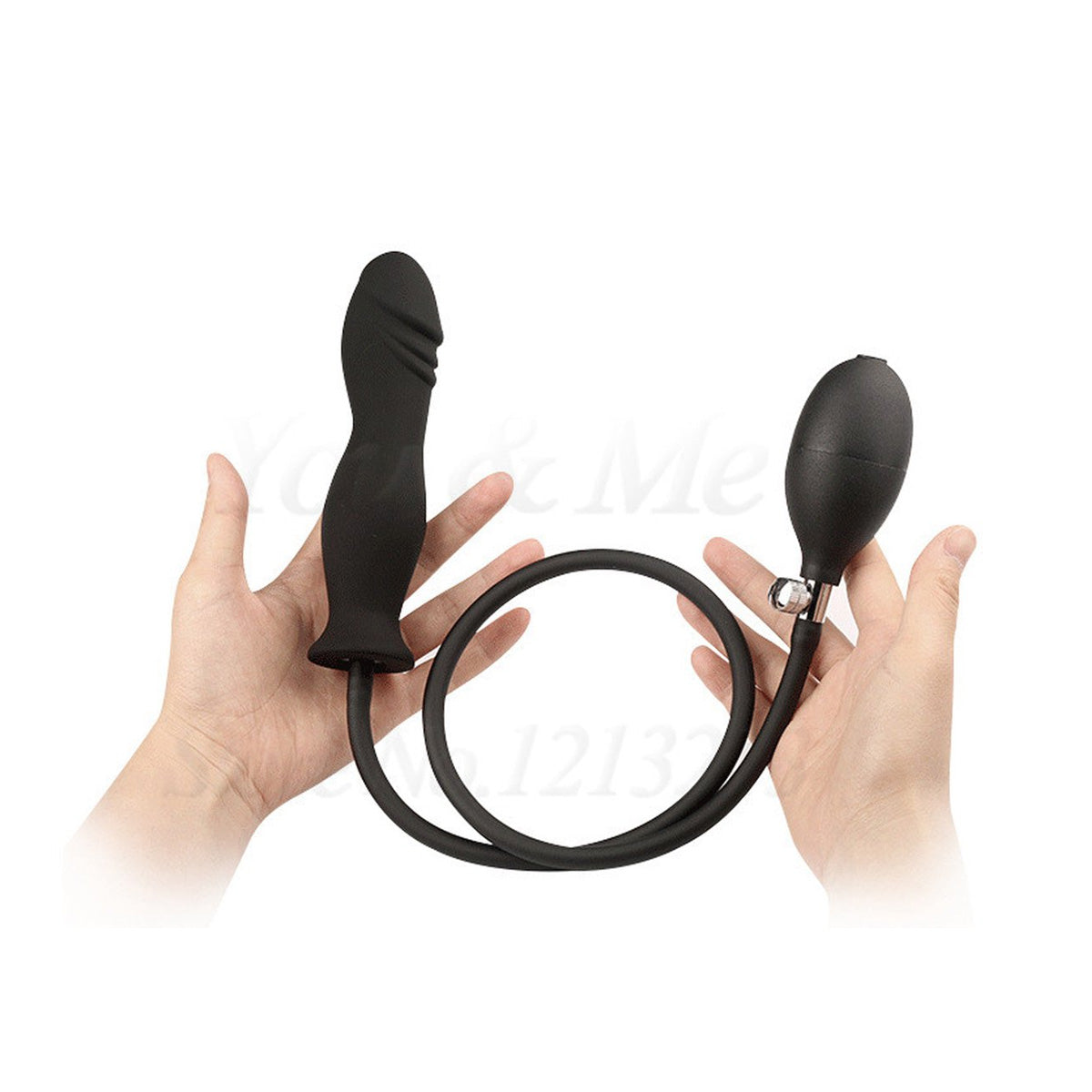Opblaasbare Buttplug Penisvorm