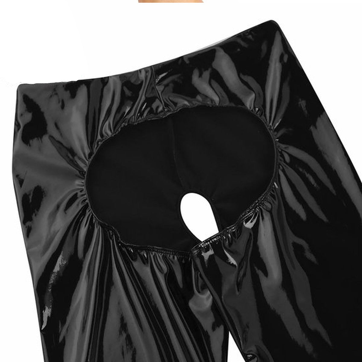 Wetlook Broek Open Kruis En Billen