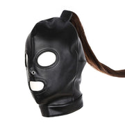 Lederen Masker Met Staart