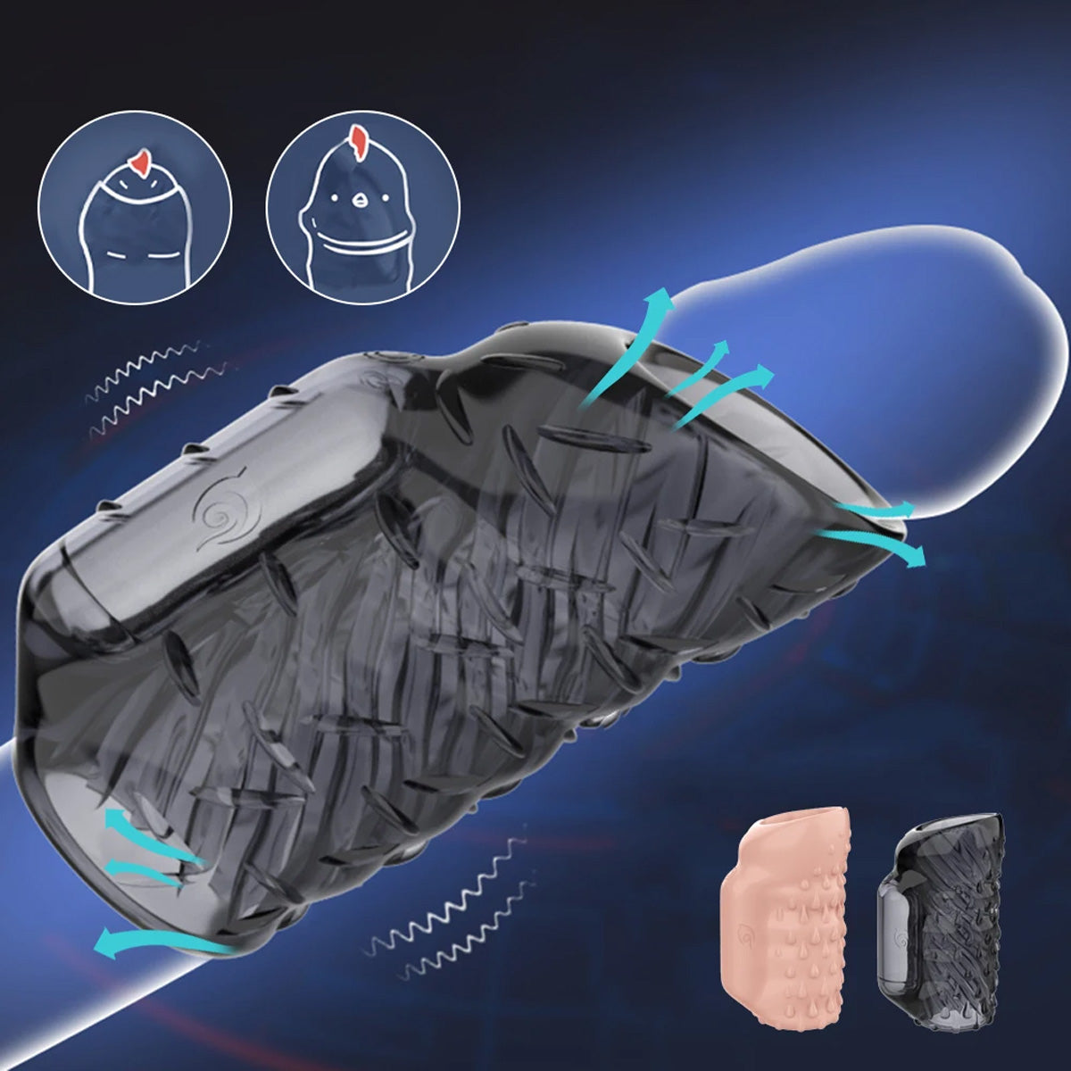 Vibrerende Sleeve en Voorhuid Corrector