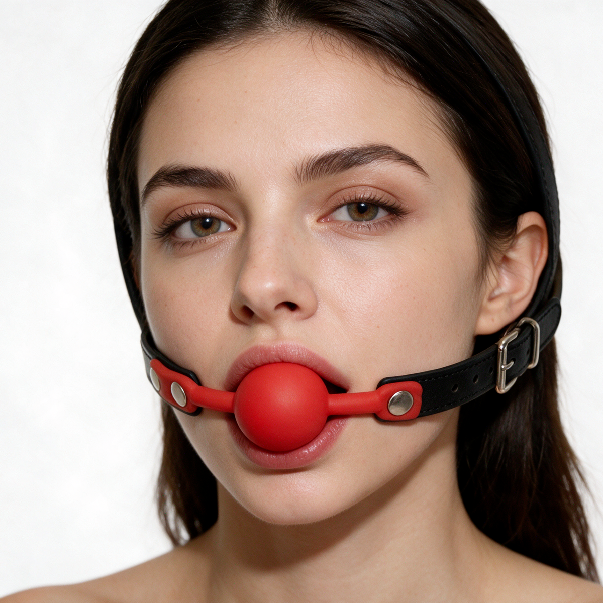 Gag Ball Silicone Red