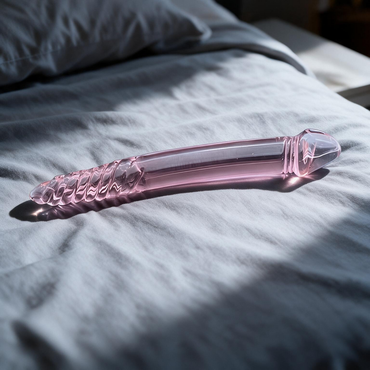 Grote glazen buttplug dildo