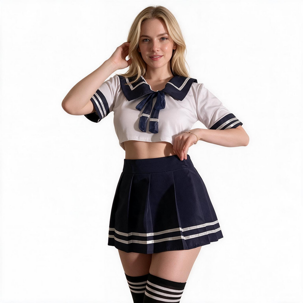 Sexy Schoolmeisje Outfit plus size
