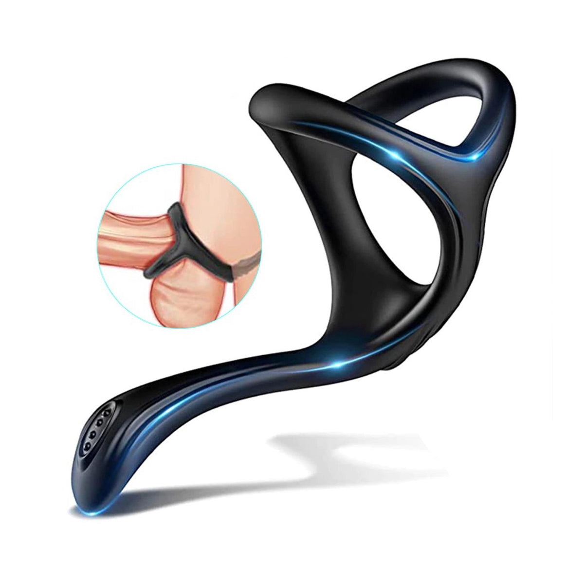 Penisring met Prostaat Stimulator