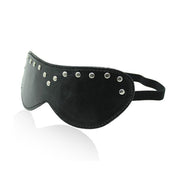 Lederen blinddoek klinknagels