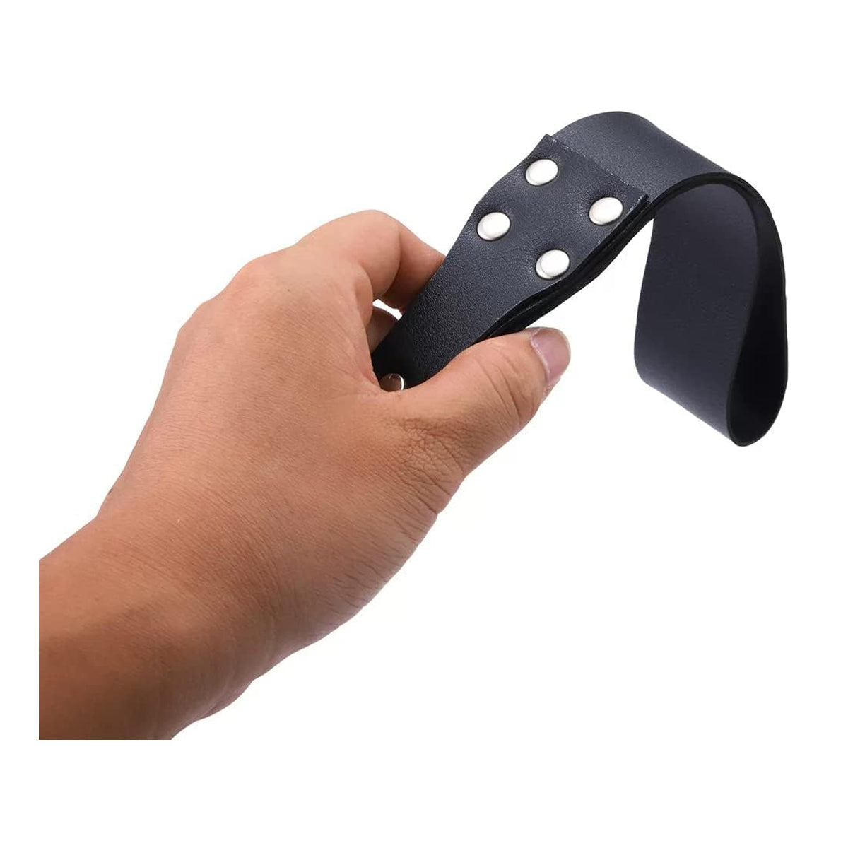 Lederen paddle zweep