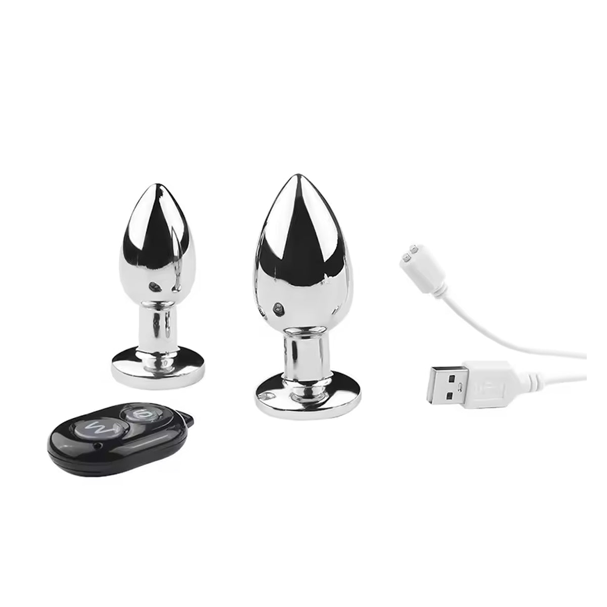 Vibrerende Anaalplug Silver