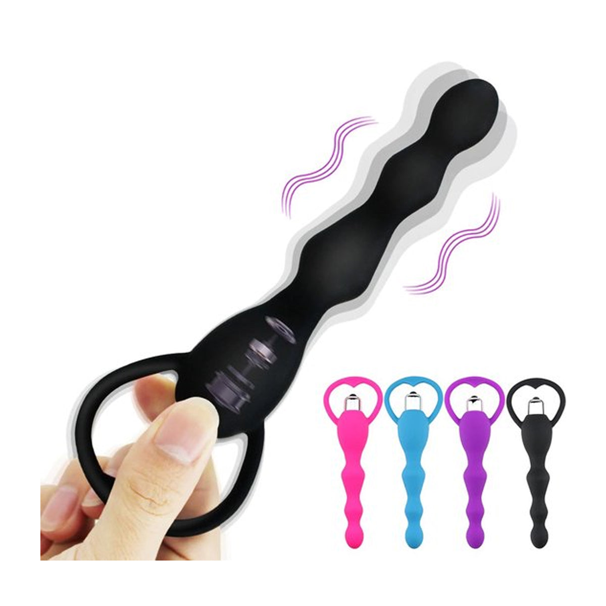 Vibrerende Anale Kralen (3 Kleuren)