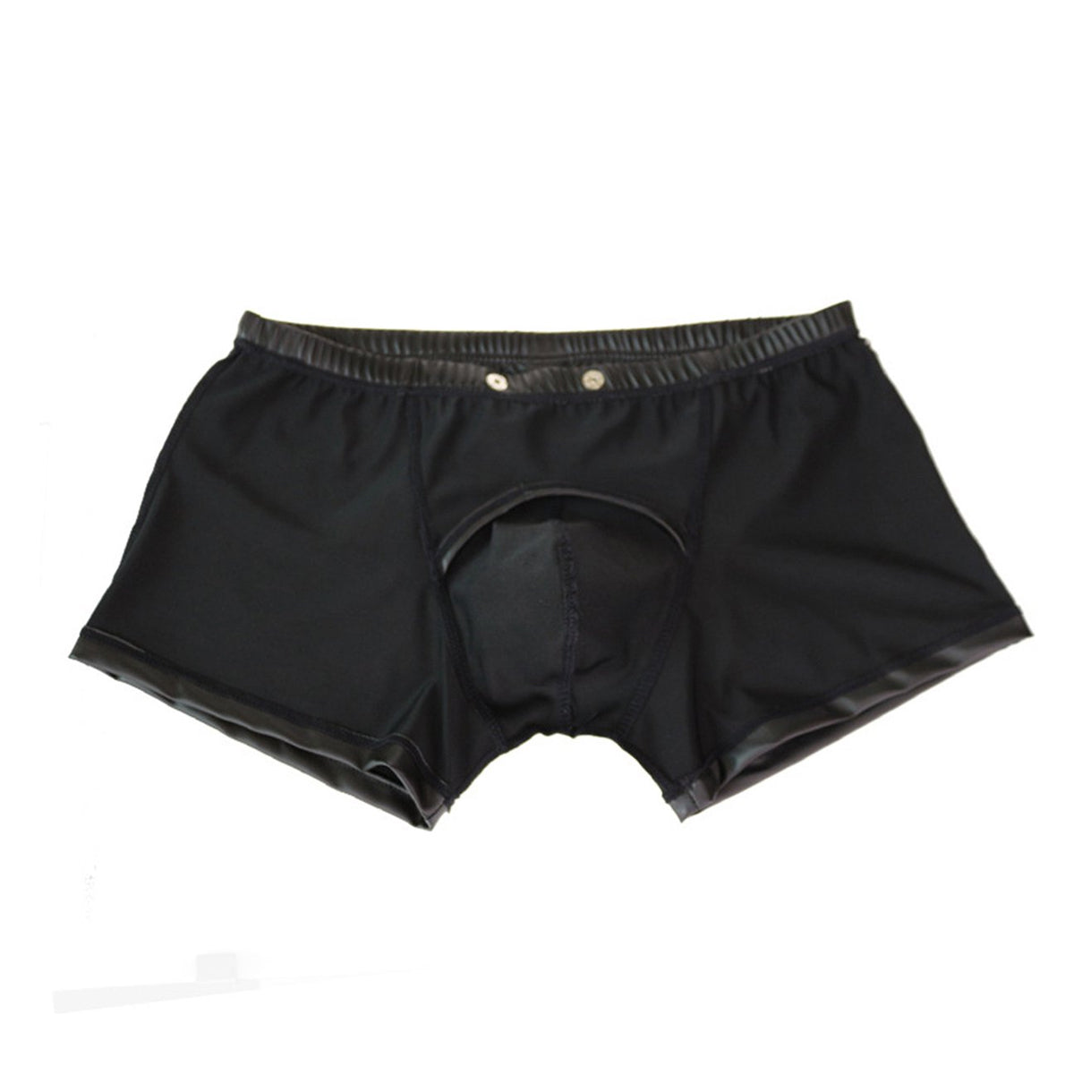 Lederen Boxer Open Kruis Functie