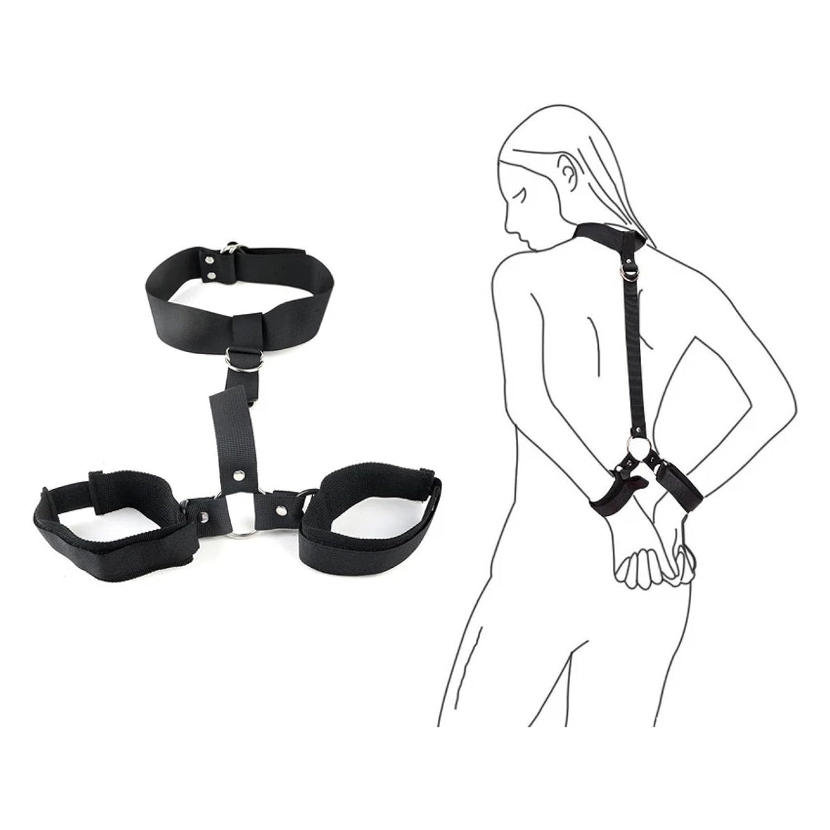 Handboeien met Halsband