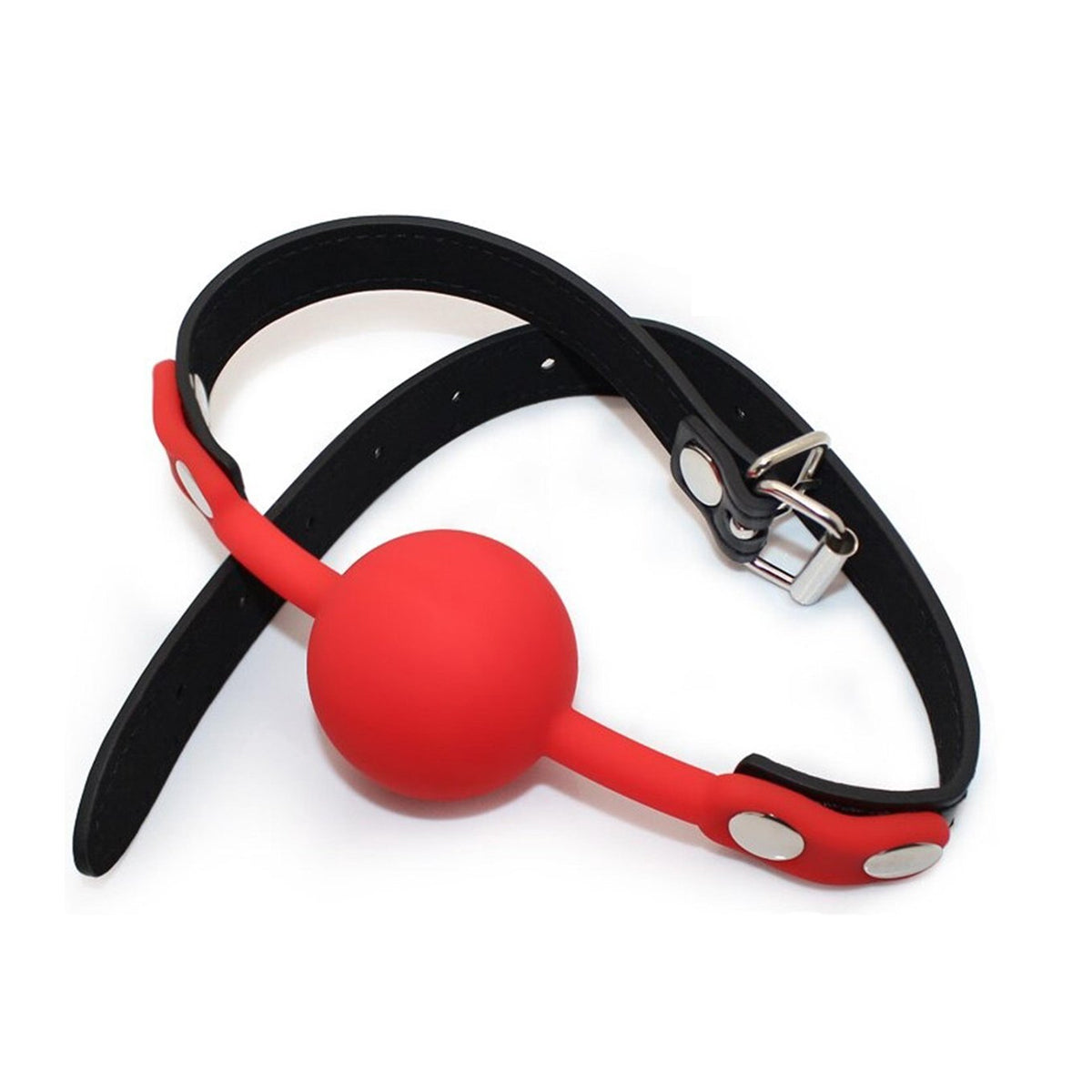 Gag Bal Silicone Rood