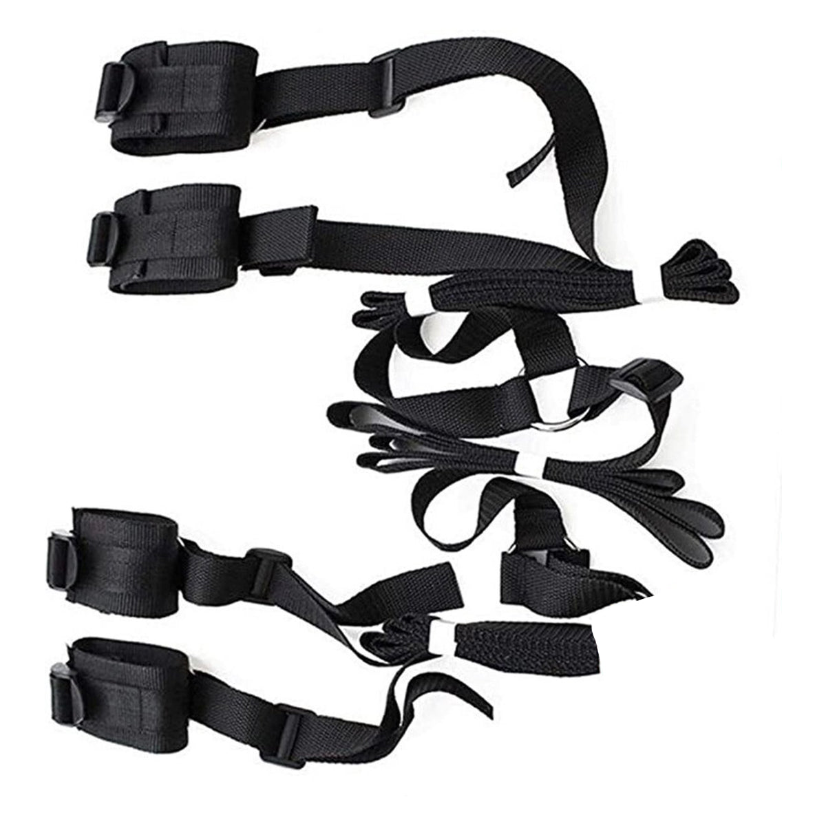 Hand en Enkelboeien Voor in Bed