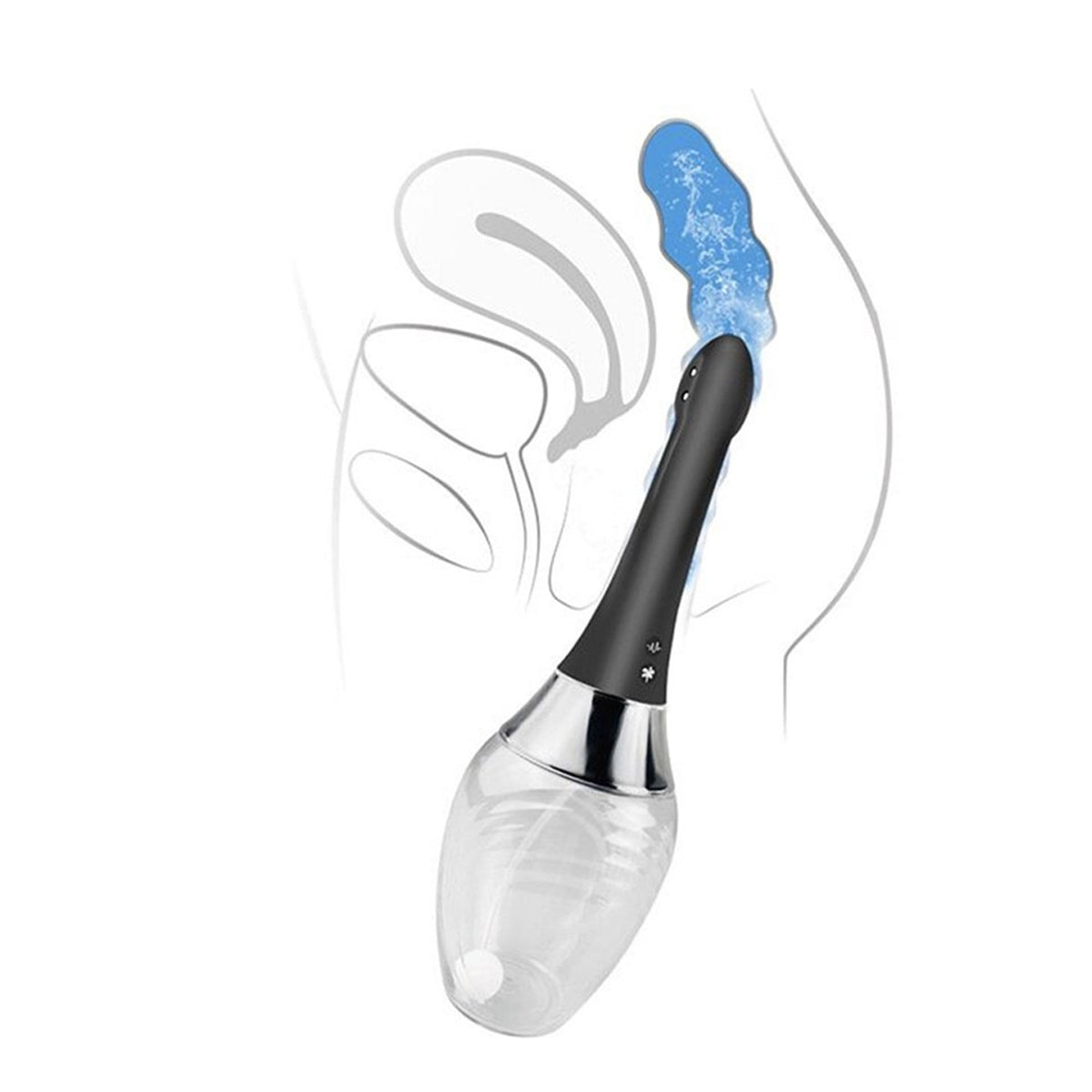 Automatische Anale Cleaner-vibrator