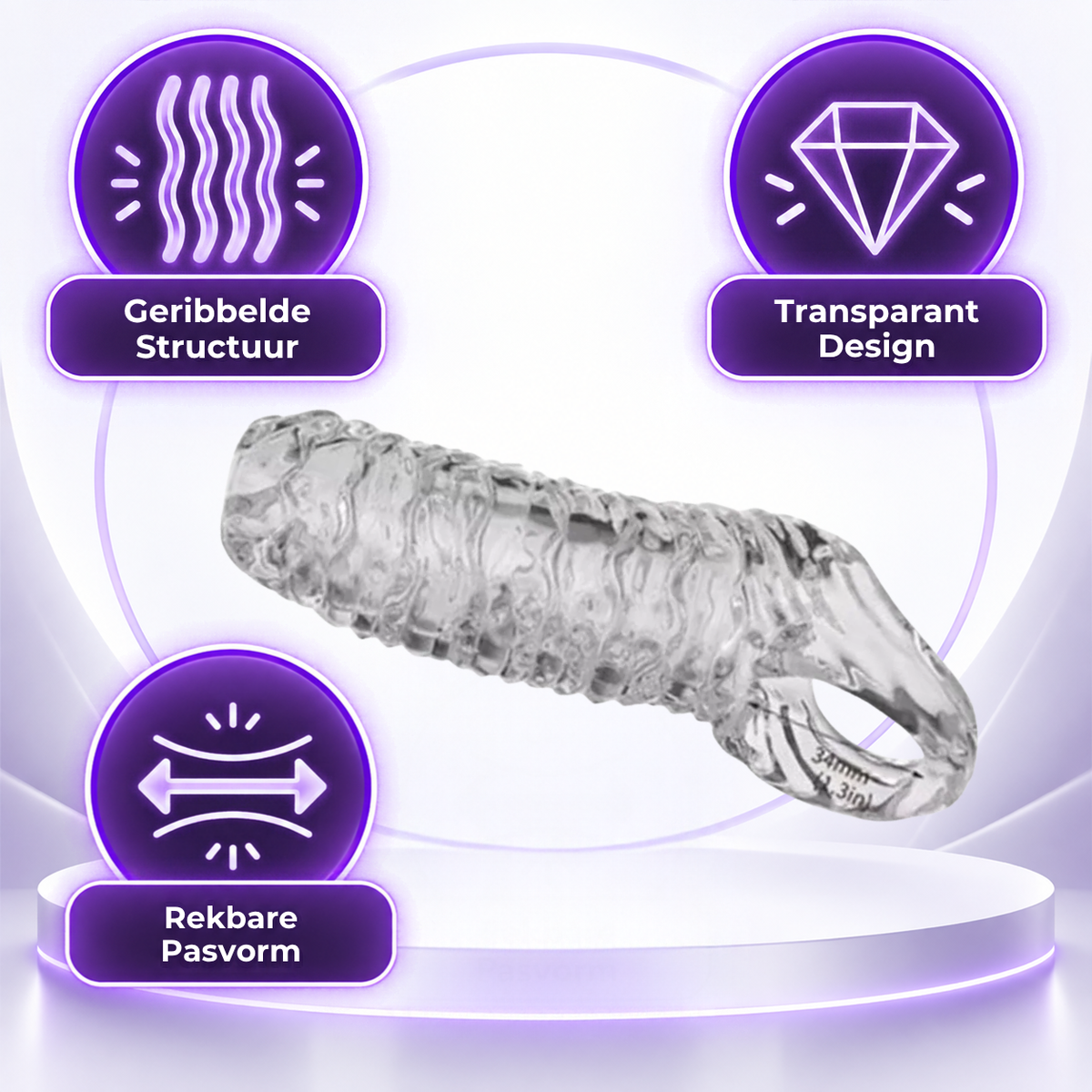 Transparante Penis Sleeve