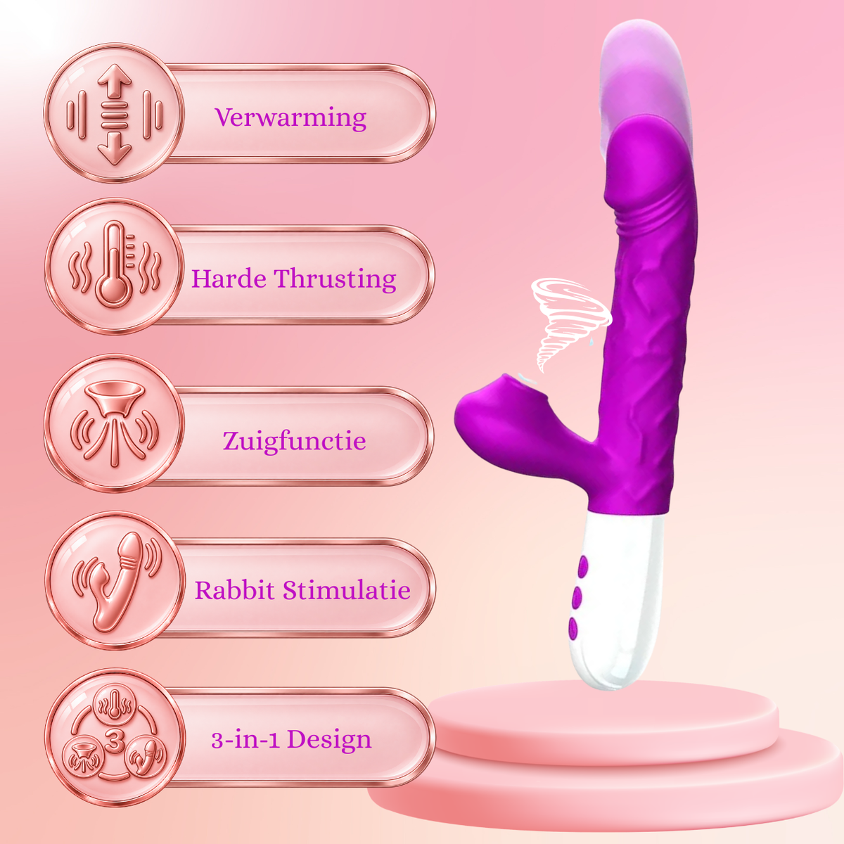 Luchtdruk en Thrusting Vibrator