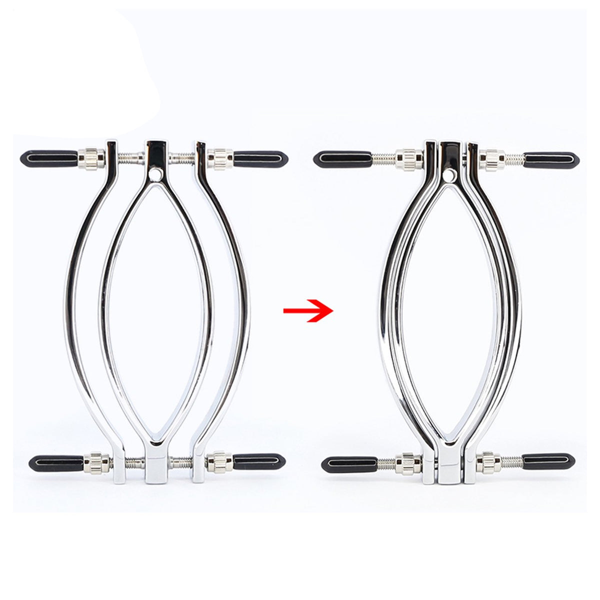 Schaamlipklemmen RVS