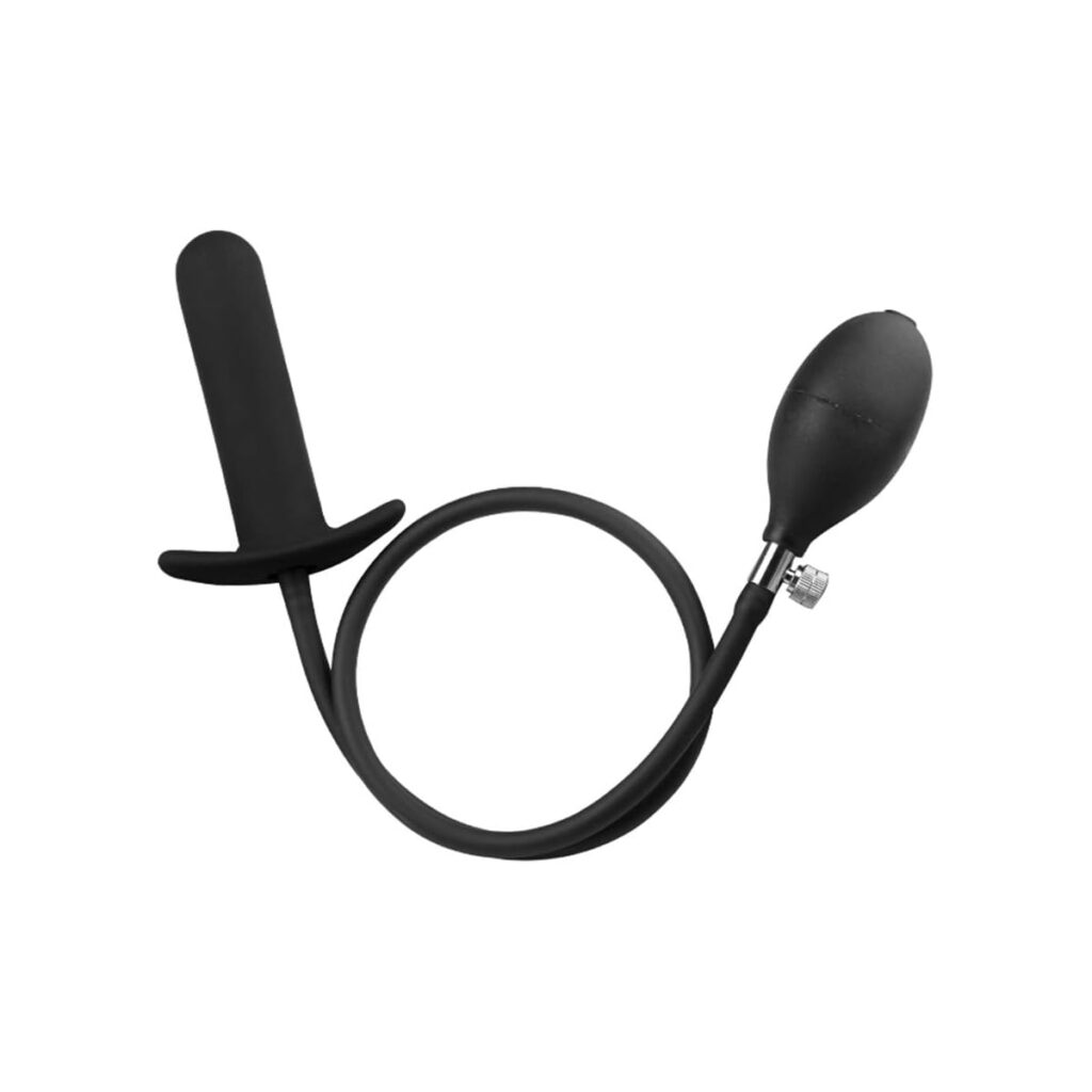 opblaasbare anaalplug, siliconen, discreet ontwerp, waterbestendig, verstelbaar formaat, gebruiksvriendelijke pomp, glad oppervlak, lichaamsveilig materiaal, anaal gebruik, vaginaal gebruik, beginners, gevorderden, comfortabel gebruik.