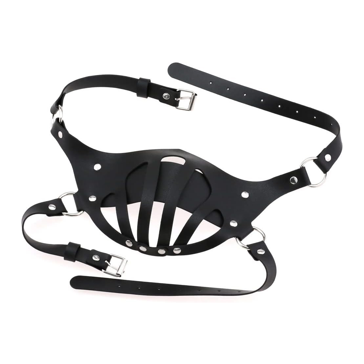 prdfodsdfsdfuct1 muilkorf, leer, SM, BDSM, seksmasker, verstelbaar, hoge kwaliteit, accessoire, rollenspel, erotisch