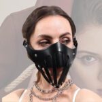muilkorf, leer, SM, BDSM, seksmasker, verstelbaar, hoge kwaliteit, accessoire, rollenspel, erotisch