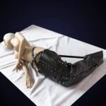 zeemeermin, bondage, benenbinder, leather, BDSM, rollenspel, hoge kwaliteit, zwart, leder, erotisch