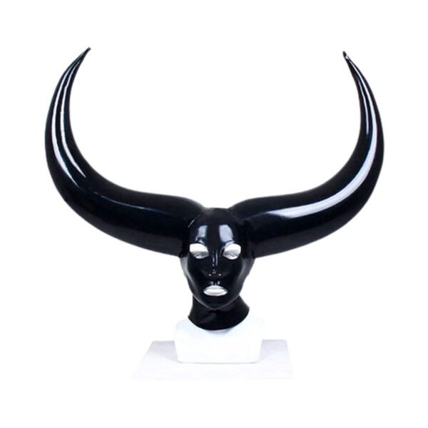 Latex Masker Opblaasbare Hoorns